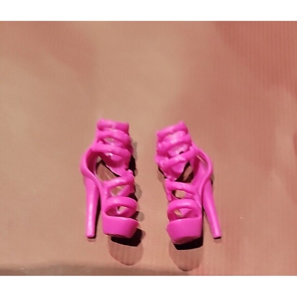 Briar Beauty First Chapter Ever After High Doll  Shoes Pink Heels replacement - Picture 5 of 6